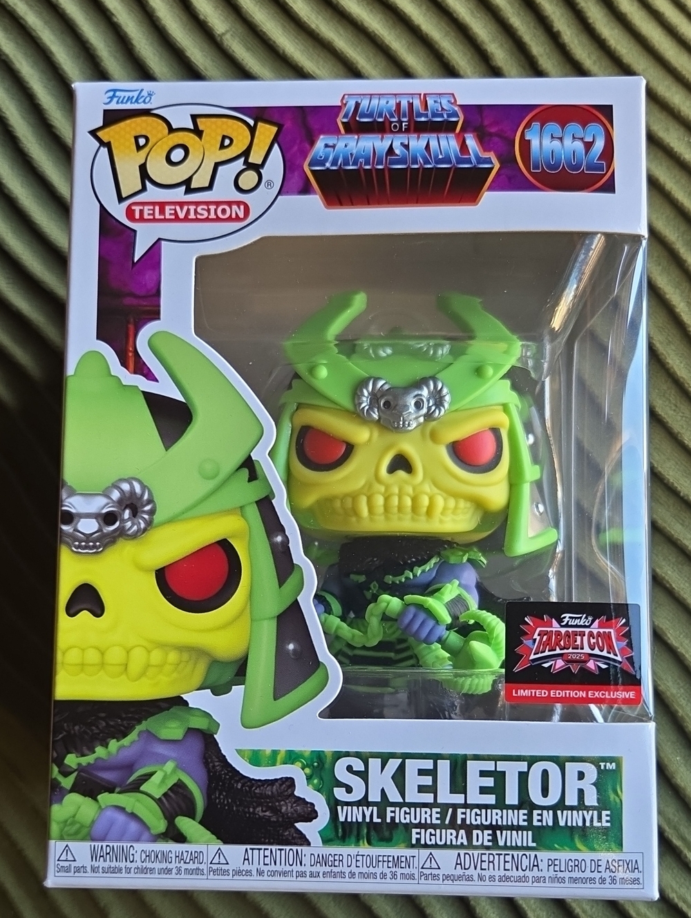 Funko Pop! Television #1662 - Turtles Of Grayskull - Skeletor